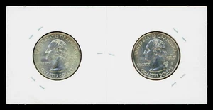 US VIRGIN ISLANDS  2009 PHILADELPHIA & DENVER WASHINGTON QUARTERS EF/AU - Picture 1 of 2