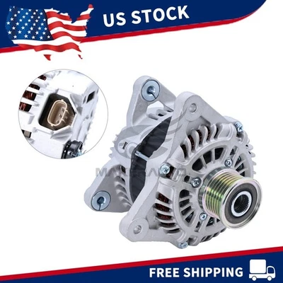 Alternator 110A 12V for Nissan Juke 1.6L l4 GAS 2011-2017 231001KM1A 6-Groove CW - Image 1 of 4