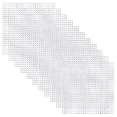 30 Pcs large canvas Hand-woven Plastic Canvas Mesh Plastic Canvas - Image 1 of 4