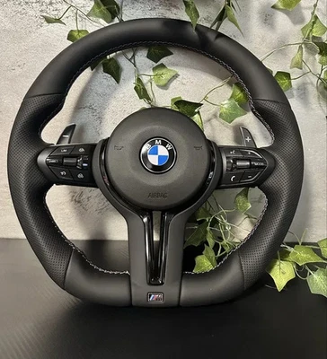 BMW M Sport Steering Wheel Fit for F30 F31 F32 F33 F34 F36 F22 F23 M2 M3 M4 - Image 1 of 4