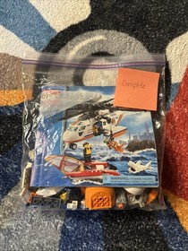 LEGO City 60013 COAST GUARD HELICOPTER Minifigs Booklet COMPLETE