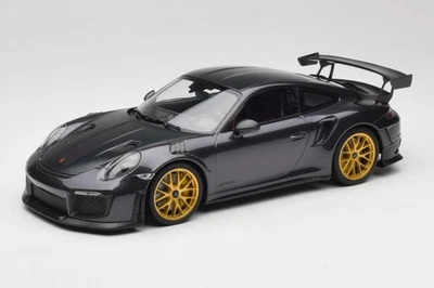 153068322 Porsche 911 991.2 GT2 RS Weissach Package Purple Metallic with Golden  - Image 1 of 4