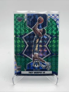 2021-22 Panini Mosaic #278 Trey Murphy III Green Mosaic Prizm Rookie Pelicans - Foto 1 di 2
