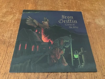 IRON GRIFFIN Curse Of The Sky 12" LP Vinyl 2019 Greek Press RARE - Image 1 of 4