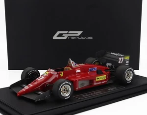 MODELLINO AUTO STATICO GP REPLICAS FERRARI F1 156/85 1985 ALBORETO SCALA 1/18 - Foto 1 di 8