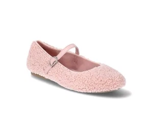 Acogedores planos de peluche Portland Boot Company para mujer talla 11 rosa 669915338 NUEVO - Imagen 1 de 4