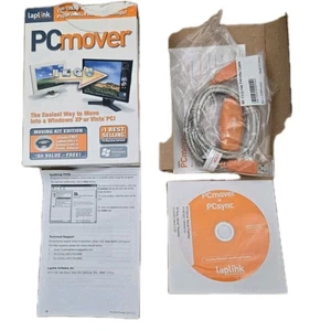 Laplink PC Mover Essentials (CD, Transfer Cable) PCmover - Picture 1 of 13