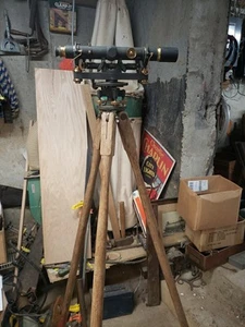  A.S. Aloe Transit Umbau Wasserwaage und Holzstativ mit original Holzbox - Bild 1 von 21