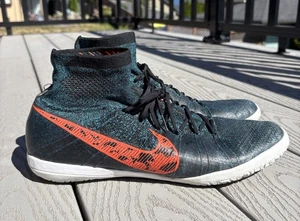 Nike Elastico Superfly Proximo Turf Indoor Soccer Cleats Size 12 Blue Crimson - Picture 1 of 10