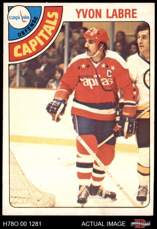 1978 O-Pee-Chee #324 Yvon Labre Capitals-Hockey 7 - NM - Image 1 of 1