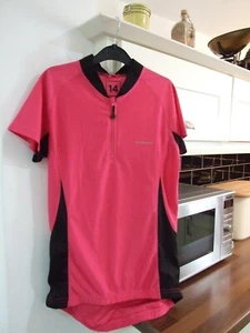 Muddy Fox Cycling Top – Pink with black detailing – Size 14 Very little worn - Picture 1 of 12