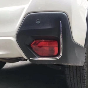 For Subaru XV Crosstrek 2018-2023 Rear Tail Fog Light Lamp Eyelids Cover Trim  - Picture 1 of 8