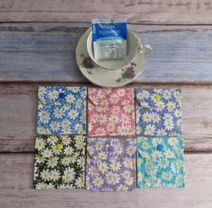 Tea Bag Pouch / Wallet, Teabag Case, Travel Tea Bag Organizer ~ Great Gift - Picture 1 of 8