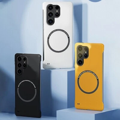 Funda trasera delgada rígida sin marco para PC Samsung Galaxy S25 Ultra S24 S23FE Foto 1 de 4