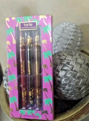 Tarte Dream Team Liner Trio Eye Liner "black, brown & burgundy" NIB! - Image 1 of 2