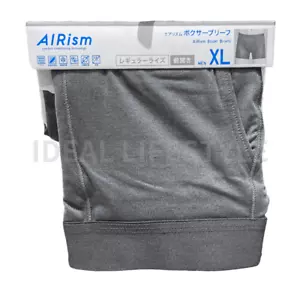 Calzoncillos Boxer UNIQLO AIRism S-4XL Gris Antiolor Cool-Touch Hombres 474293 Nuevos con Etiquetas - Imagen 1 de 3