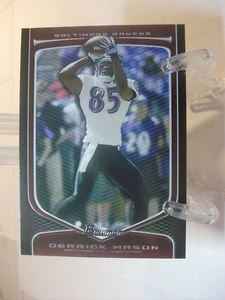 2009 Bowman Draft Picks #88 - Derrick Mason - Baltimore Ravens (96304) - Picture 1 of 2