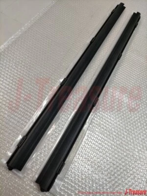 Juego de tira climática interior de vidrio genuino para puerta delantera derecha izquierda TOYOTA LAND CRUISER LX570 Foto 1 de 4