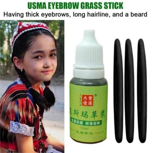 Pure Usma Grass Juice Liquid For Healthy Eyebrow Growth D3F3 R6B6 and Good G9B6 - Picture 1 of 28