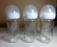 3 Philips AVENT Natural Glass Baby Bottle - 8 Ounces 