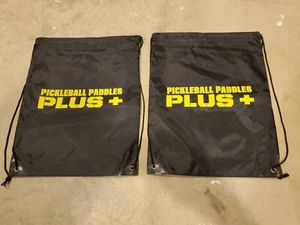Quantità 7 - Sacchetti con coulisse nero/giallo - Pickleball Paddle Plus+ - Foto 1 di 4