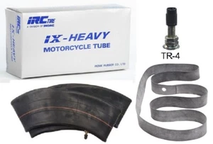 12" Inch IRC IX Heavy Duty Rear Tube + Rim Strip for 02-25 KAWASAKI KLX110 - Picture 1 of 5