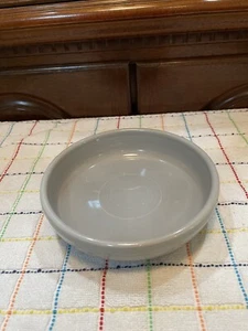 Fiesta Dessert Bowl Vintage Gray 6 Inch Excellent Condition - Picture 1 of 13