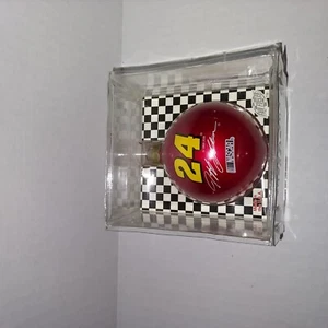 Jeff Gordon NASCAR Christmas Ornament preowned glass #24 1999 red - Picture 1 of 6