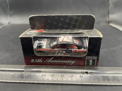Jeremy Mayfield #12 Nascar Diecast 1:64 25th Anniversary Mobil Team Caliber GA41 - Image 1 of 4