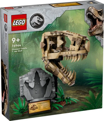 LEGO 76964 LEGO Jurassic World - Fossili di dinosauro: Teschio di T.rex - Immagine 1 di 4