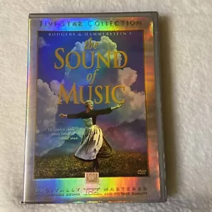 The Sound of Music Dvd Family Musical War Two Disc 5 Star Collection Booklet - Picture 1 of 10