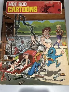 HOT ROD CARTOONS MAGAZINE January 1969 Number 26 original owner - Picture 1 of 4
