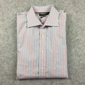 Lauren Ralph Lauren Long-sleeve Classic Non-iron Button Up Shirt, Men's 17.5 - Picture 1 of 7