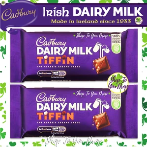 2 IRISH CADBURY TIFFIN MILK CHOCOLATE 53g RIEGEL GESCHENK✨SONDERANGEBOT✨BB 10/25✨4,95€✨ - Bild 1 von 8