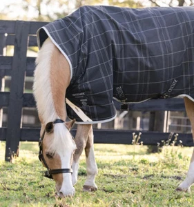 Horseware Rhino Pony Turnout Wug 100g High Neck Rug Lightweight 1000d 3'9"-5'9" - Picture 1 of 10