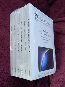 Teaching Co Great Courses TRANSCRIPTS  BIOLOGY   The Science of Life  NEW Sealed - Picture 1 of 7