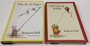 2 Book Lot Tao Of Pooh & Te Of Piglet Hardcover First Editions - Picture 1 of 8