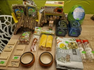 Hamster/Mäuse Zubehör ,Meerschweinchen, Degu...Futter, Box,Trinkflaschen, Näpfe - Bild 1 von 3