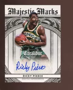 Panini Excalibur Ricky Pierce 2014-15 marcas majestuosas automático #40 - Imagen 1 de 1