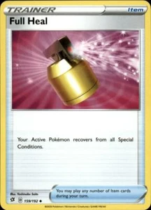 2x (SWSH02-159) Full Heal (U) Pokemon Rebel Clash Card # 159 - Picture 1 of 1