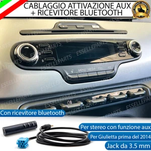 CAVO AUX STEREO ALFA ROMEO GIULIETTA PRIMA DEL 2014 RETROFIT MP3 + BLUETOOTH - Foto 1 di 8