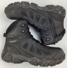Thorogood 804-6290 Men's WP Comp Safety Toe Side Zip Hiker Boot Black Size 4.5 W