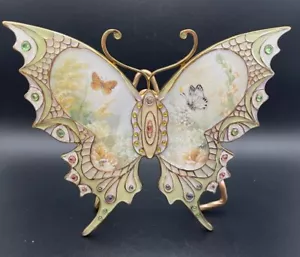 Gioielli della Natura "Gossamer Grace" Porcellana Farfalla Wall Art di Lena Lui - Foto 1 di 5