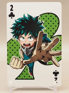 Izuku Midoriya My Hero Academia Playing Card Club 2 Anime Japan ZA972 - Picture 1 of 6