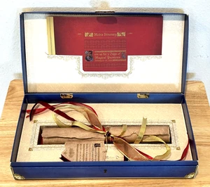 WDW DISNEY YEAR OF A MILLION DREAMS MAGICAL PREMIER SCROLL INVITATION RSVP RARE - Picture 1 of 15
