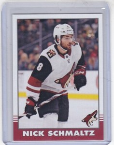 NICK SCHMALTZ 2020-21 20-21 OPC O-PEE-CHEE RETRO BLANK BACK SP ARIZONA