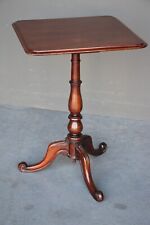 Antique Regency William IV wine lamp table original french polished patina 1830
