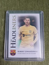 ROBERT LEWANDOWSKI BARCELONA FUTERA HEADLINERS NEW CARD 16 / 40