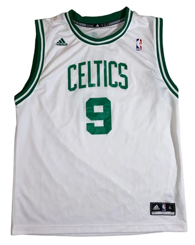 Rajon Rondo #9 Celtics Adidas White Swingman Stitched Men’s Size XL Jersey Cover