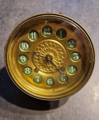 MOUVEMENT PENDULE ANCIEN VERT - Photo 1/4